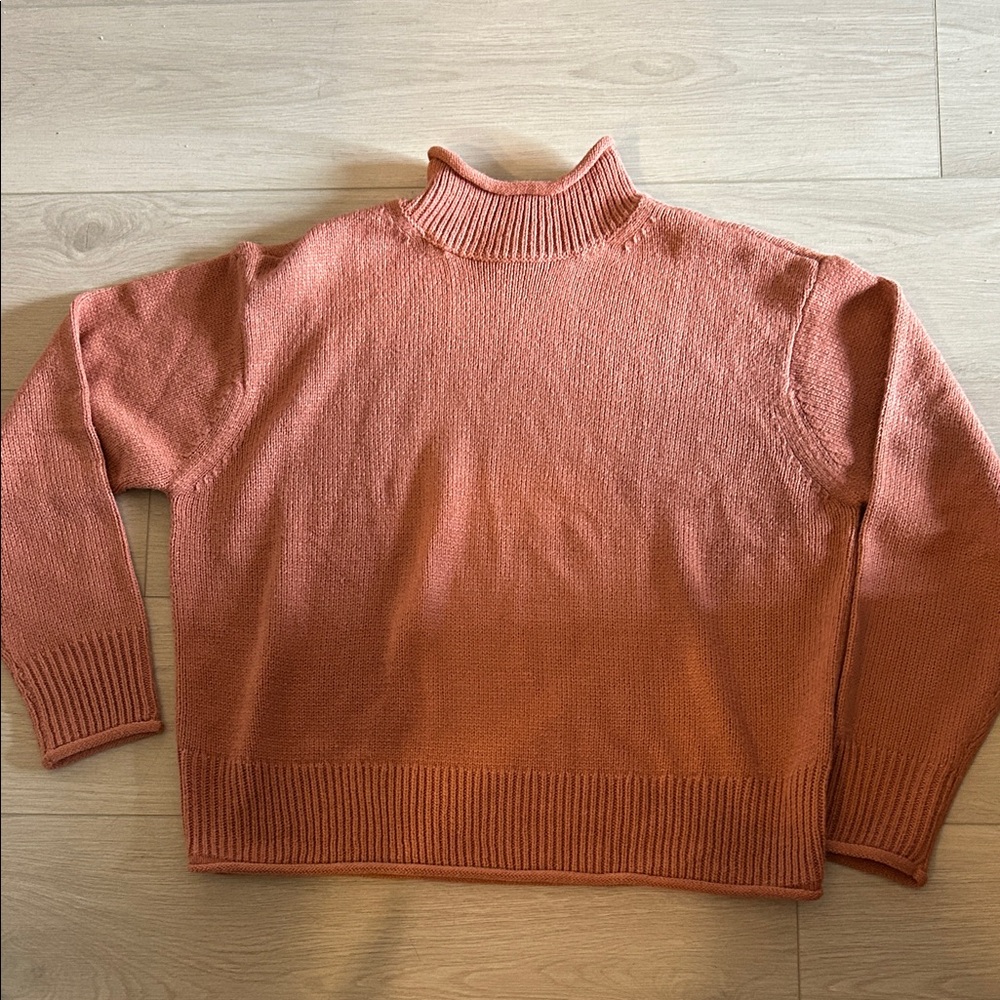 Mock neck sweater